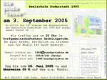 Einladung zur 